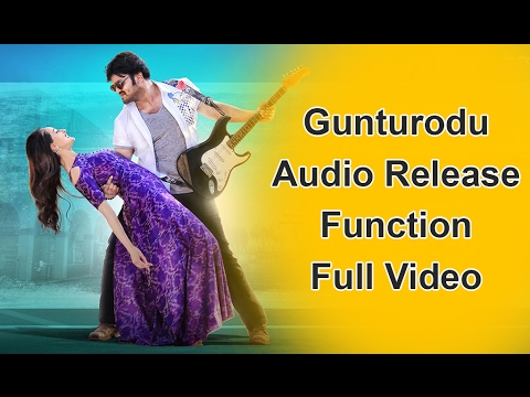 Gunturodu Audio Launch