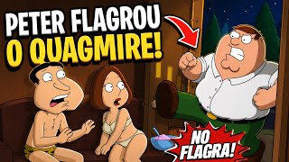 O DIA QUE QUAGMIRE PASSOU DOS LIMITES EM FAMILY GUY 