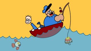 TOM goes fishing