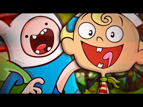 Finn VS. Flapjack [Batalha de Gigantes] ft. Daarui