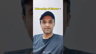 University of Trieste Italy Admission open for master 2026