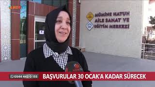 KOMEKLERE REKOR BAŞVURU