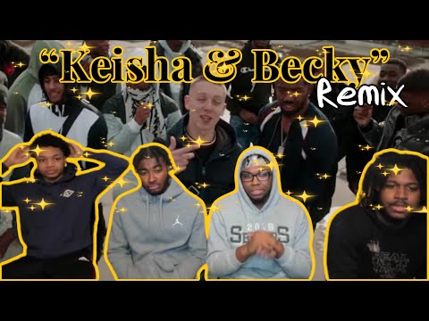 AMERICANS REACT TO Russ & Tion Wayne - Keisha Becky (Remix) Ft. Aitch [Music Video] |