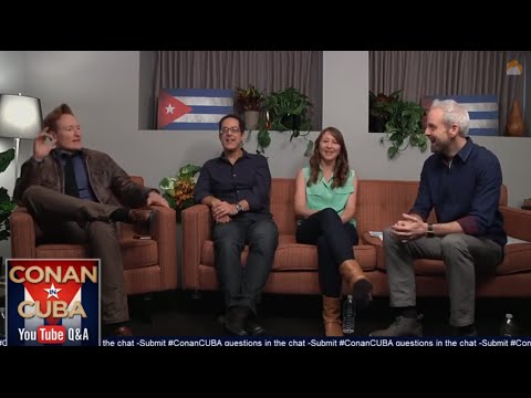 Conan Live YouTube Q&A: Conan In Cuba | Conan Without Borders