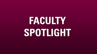 Faculty Spotlight - Jeffery Donaldson (Department of English & Cultural Studies)