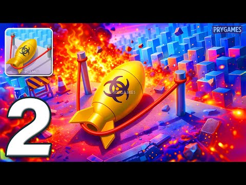 Evolving Bombs! - Gameplay Walkthrough Part 2 - Bomb Evolution Run (Android, iOS)