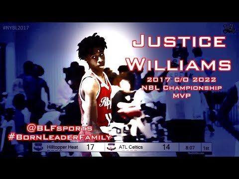 Justice Williams 2017 C/O 2022 NBL Championship MVP