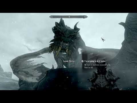 SKYRIM - MY COMPANION TOLD PAARTHURNAX THAT I'M GOING TO KILL HIM!!!