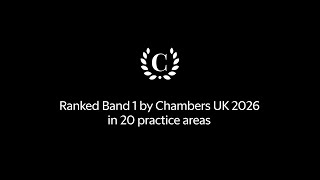 Clifford Chance achieves 20 Band 1 rankings in Chambers UK 2026