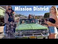 🔥NEVER SEEN SO MANY BEAUTIFUL LOWRIDER CAR SHOW MISSION DISTRICT SAN FRANCISCO 🇺🇸