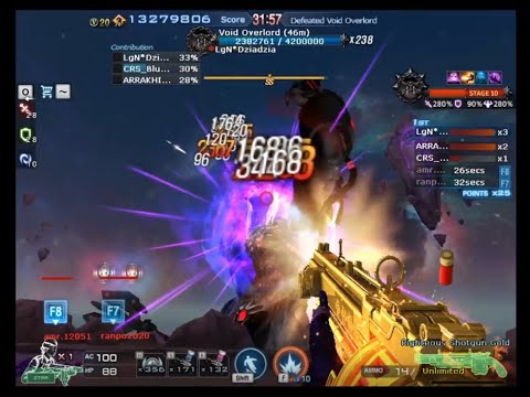 Final boss Void Rift Nightmare | Righteous Shotgun Gold