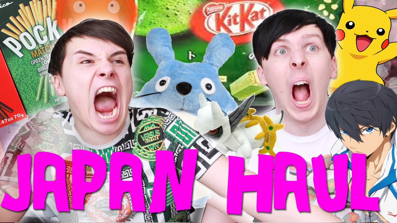 DAN AND PHIL JAPAN HAUL!
