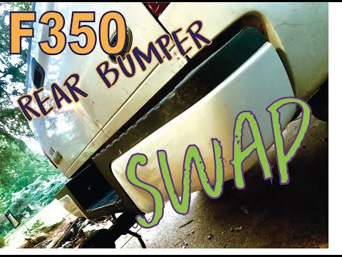 2016 f350 rear bumper swap