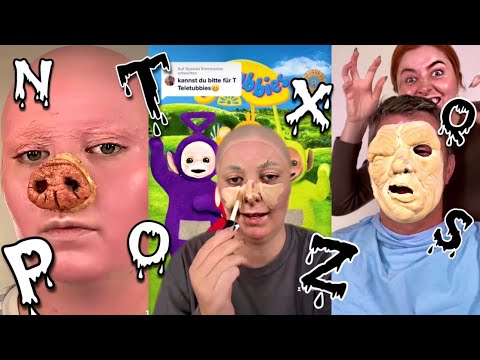 Paulas Alphabet Horror Makeup Challenge N-Z 🎃🕷️