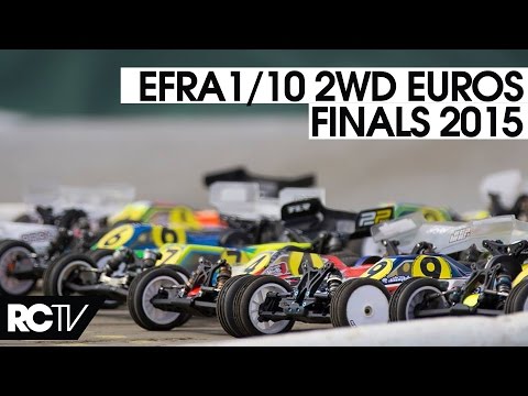 EFRA 1/10th 2WD Off Road Euros 2015 - The Finals in HD