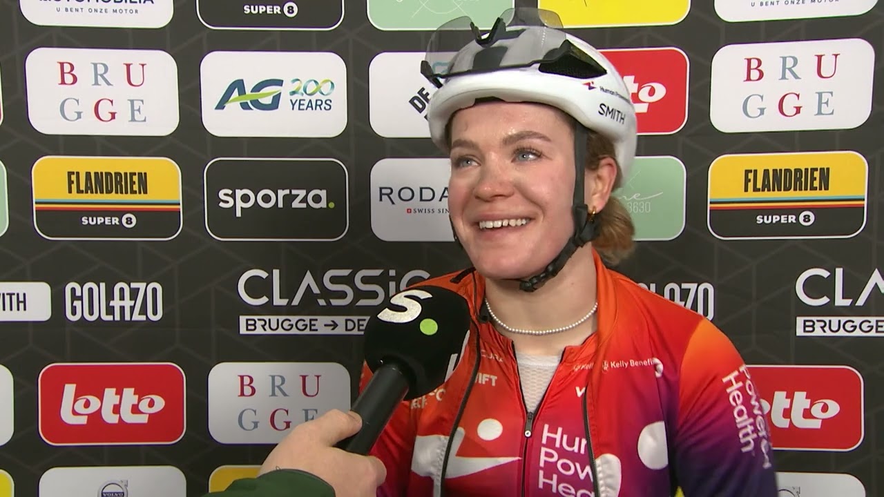Women's Classic Brugge - De Panne 2024: Interview Daria Pikulik