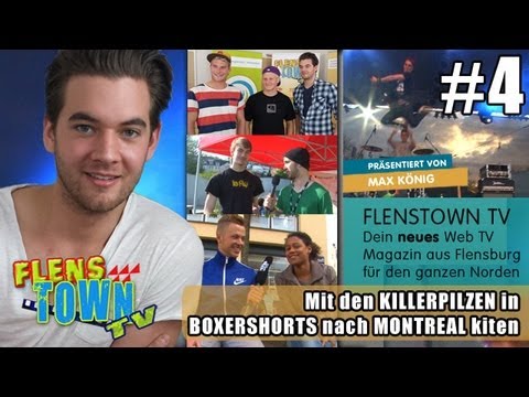 FlensTown TV #4 - Mit den Killerpilzen in Boxershorts nach Montreal kiten