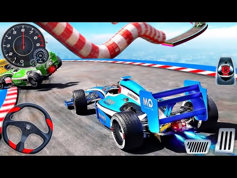 Formula Car Stunt Racing Master 3D - Impossible GT Car Mega Ramp Simulator - Android GamePlay