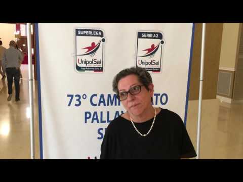 Volley Mercato 2017 - presidente Vincenza Mari