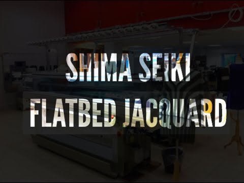 Shima Seiki Flatbed Jacquard- Murshed Sir- Machine Demonstration
