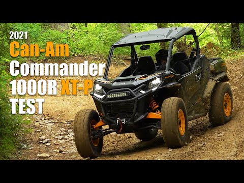 2021 Can-Am Commander 1000R XT-P Test Review