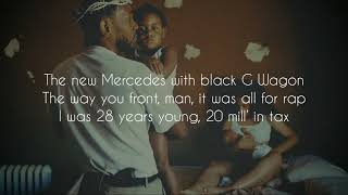 Kendrick Lamar - United in Grief (Lyrics)