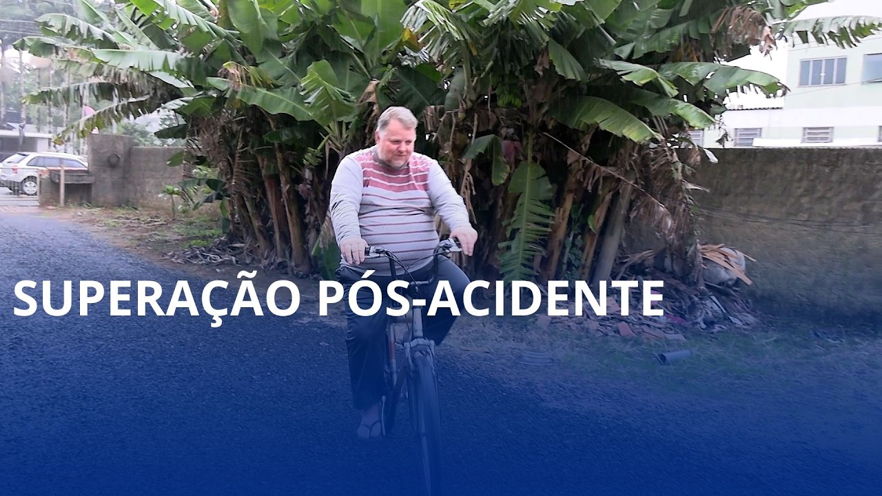 Morador de Rio do Sul retoma vida normal após grave acidente