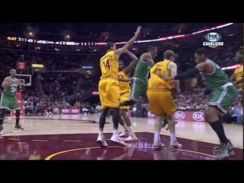 Cavaliers vs Celtics | Tyler Zeller Highlights (1-22-2013)
