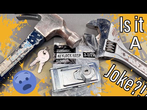 [1632] Everbilt’s “Keylock Hasp” … a Security Joke?