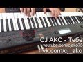 CJ AKO Тебе Korg Kross Простая Красивая Мелодия на Пианино Piano ...