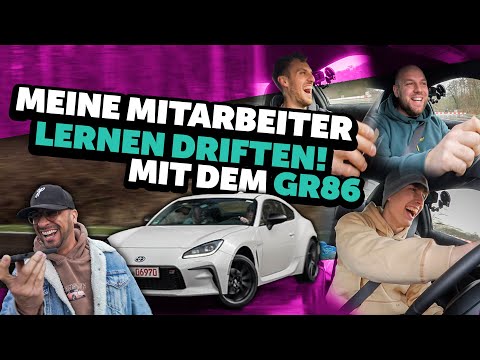 JP Performance - Meine Mitarbeiter lernen DRIFTEN! Im Toyota GR86