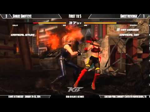 KIT14 - DOA5U - FT5 - Shade Swifteye vs Sweetrevenge