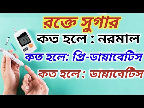 What is the sugar level to know if you have diabetes/What is the normal level for diabetes/How to...