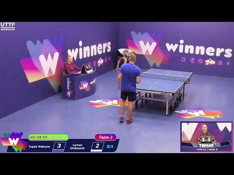 Winners League  27.08.21 Tupyk Maksym - Lyman Oleksandr 22:30
