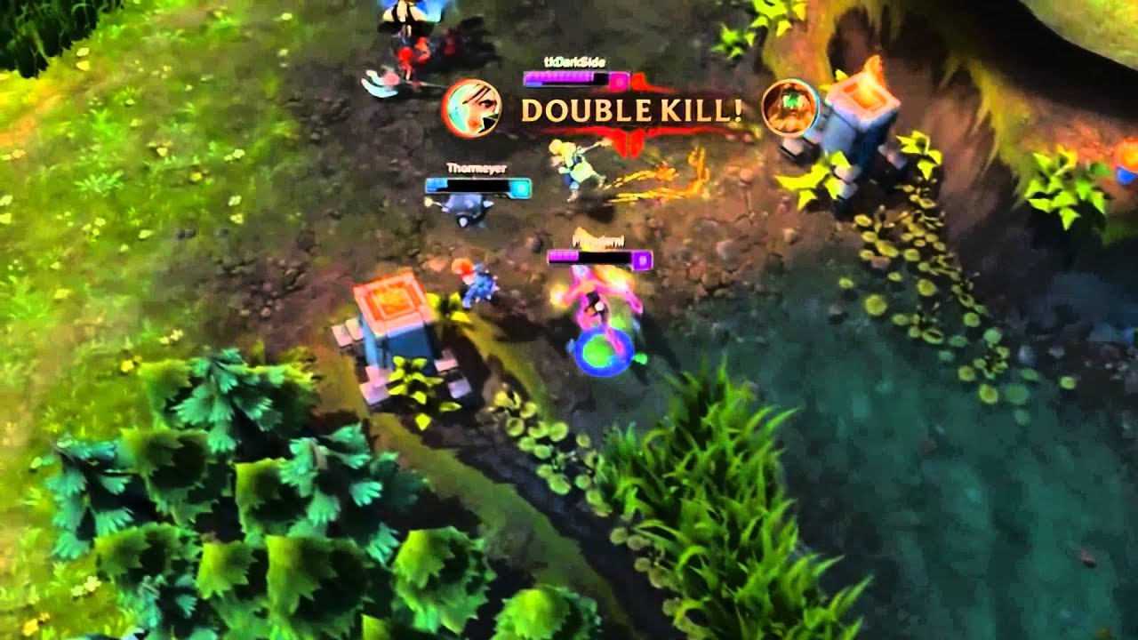 Liên Minh Huyền Thoại: Riven team nó vs Riven team mình :((