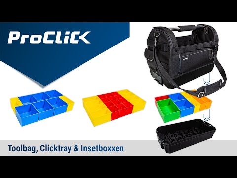 ProClick - Tool Bag M, ClickTray & Insetboxen | Bosch Sortimo Systems