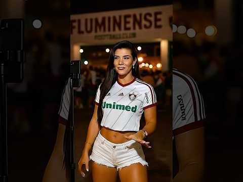 TORCEDORA DO FLU  FEZ PROMESSA PRO ÁRIAS  #futebol #gols #fluminense #brasileirão #shorts #futbol