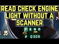 How to Check your Check Engine Code Without a Scanner for FREE - Jeep Wrangler