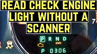 How to Check your Check Engine Code Without a Scanner for FREE - Jeep Wrangler