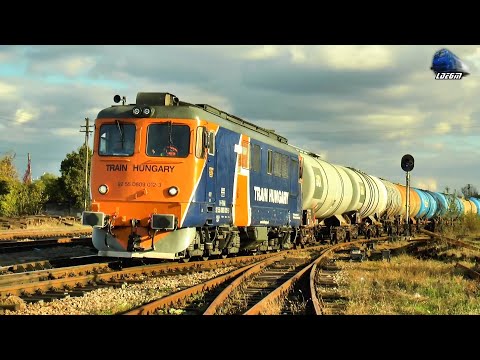 LDE2100 609 012 3 & Marfar GFR Tanker Train in Gara Episcopia Bihor Station   30 October 2020