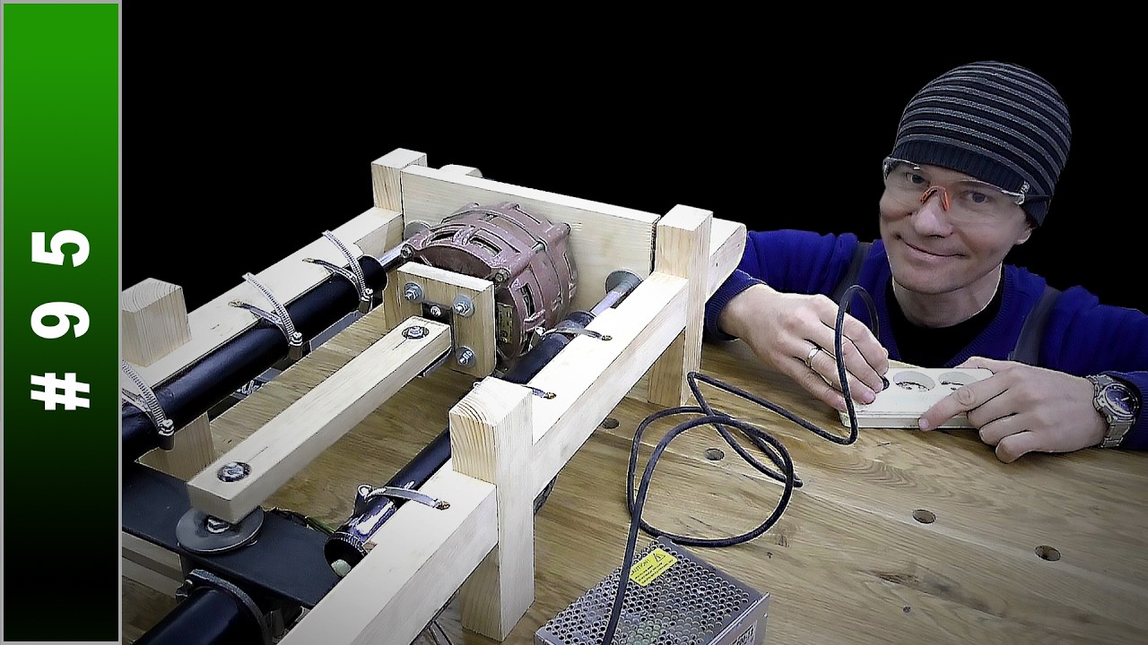 MACHINE from JUNK: SECOND LIFE of old parts - SEE the result