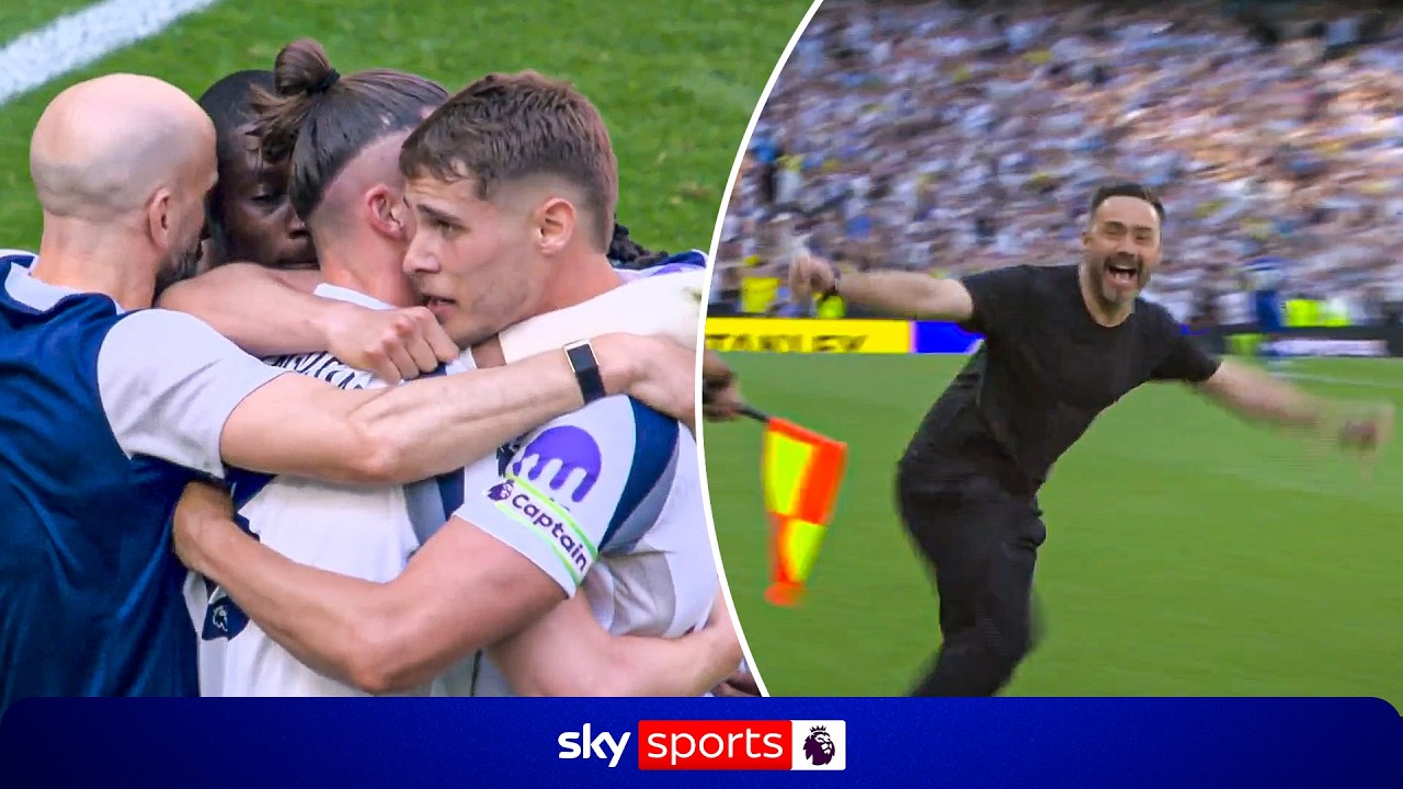 FULL-TIME SCENES as Spurs survive relegation on the final day!