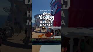 ✨Disney DESTINY Maiden Voyage Horns! Disney Cruise Line! #disneycruiseline