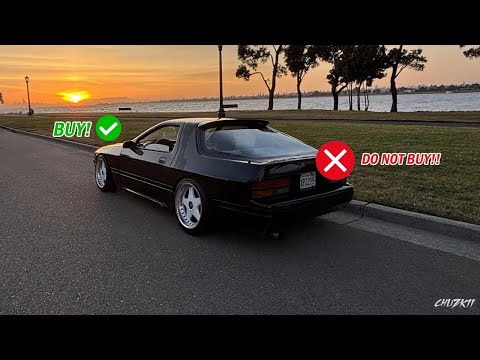 DON’T MISS THIS When BUYING a Mazda RX-7 FC (BE CAREFUL!)