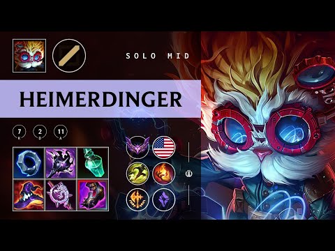Heimerdinger Mid vs Sylas - NA Master Patch 25.24