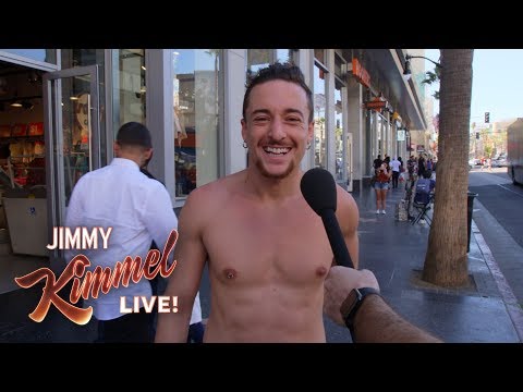 Pedestrian Question – Are You Wearing a Shirt?