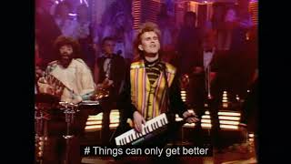 Howard Jones - Things Can Only Get Better (with Lyrics)