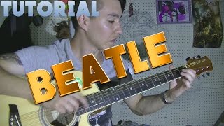 BEATLE ATTAQUE 77 TUTORIAL GUITARRRA RASGUEO