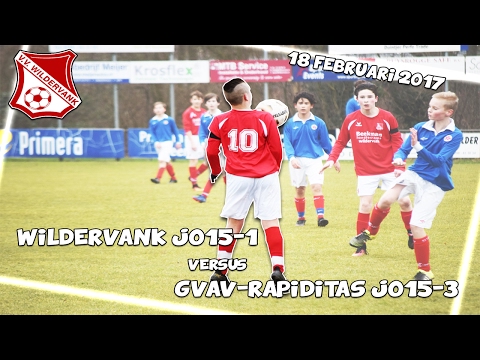 Wildervank JO15-1 - GVAV Rapiditas JO15-3 | Uitslag 4-4 | SONY FDR-AXP33