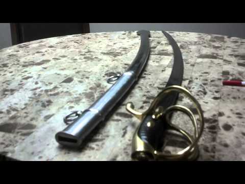 History behind Cold Steel 1830 Napoleon Saber and British Proof Test